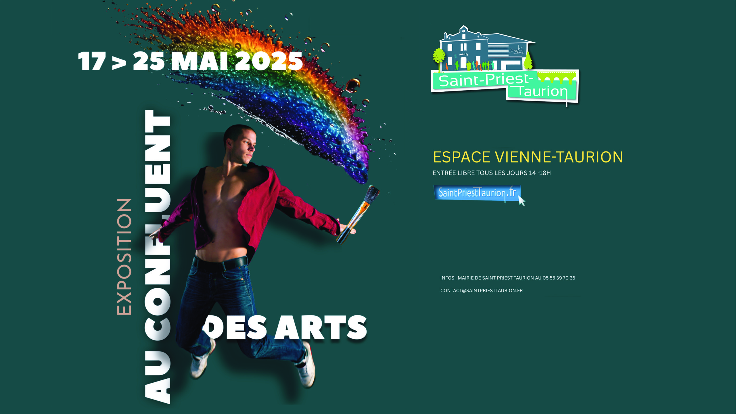 Paysage Affiche Expo St Priest Taurion